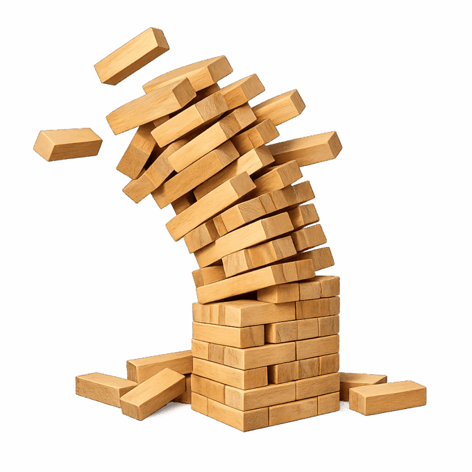 jenga-toren-valt-om